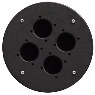 Procab CRP340 Plate med 4x Schuko-hull Til CDM300